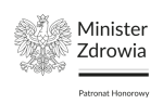 logo Ministra Zdrowia – patronat honorowy